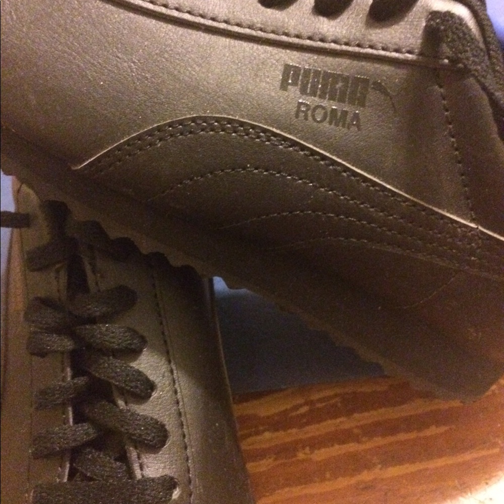Brand New Puma Black Children sneakers
